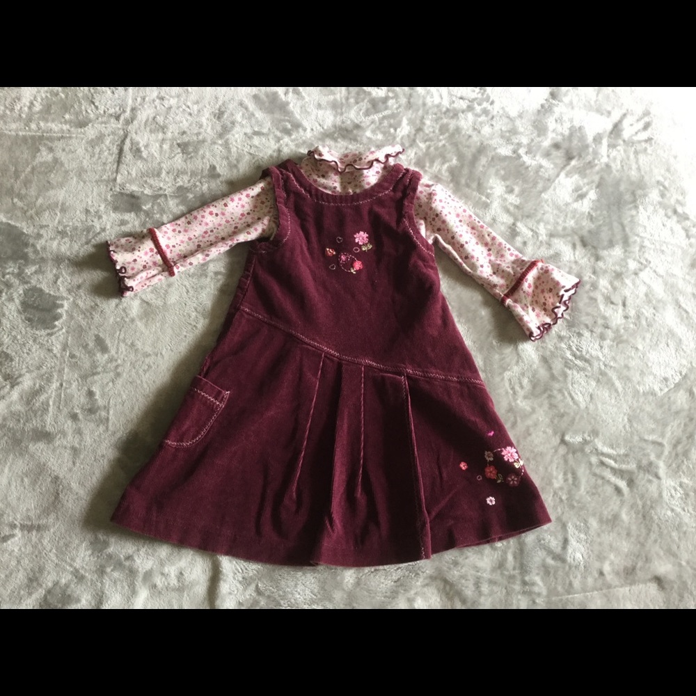 Creme de la Creme two-piece girl’s dress